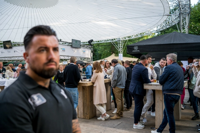 Beveiliging op festivals