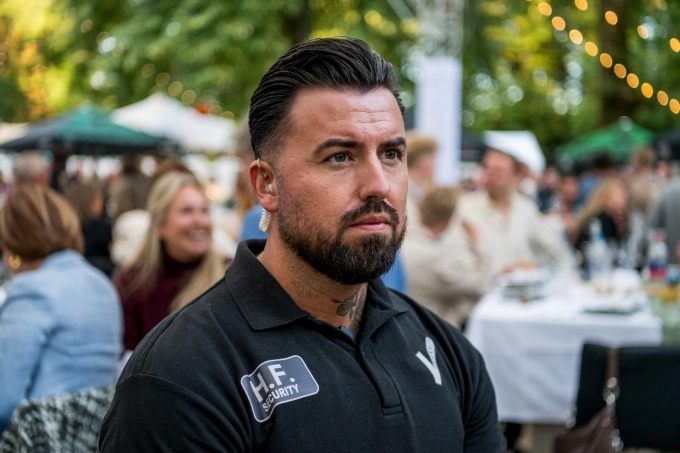 Beveiliging op festivals